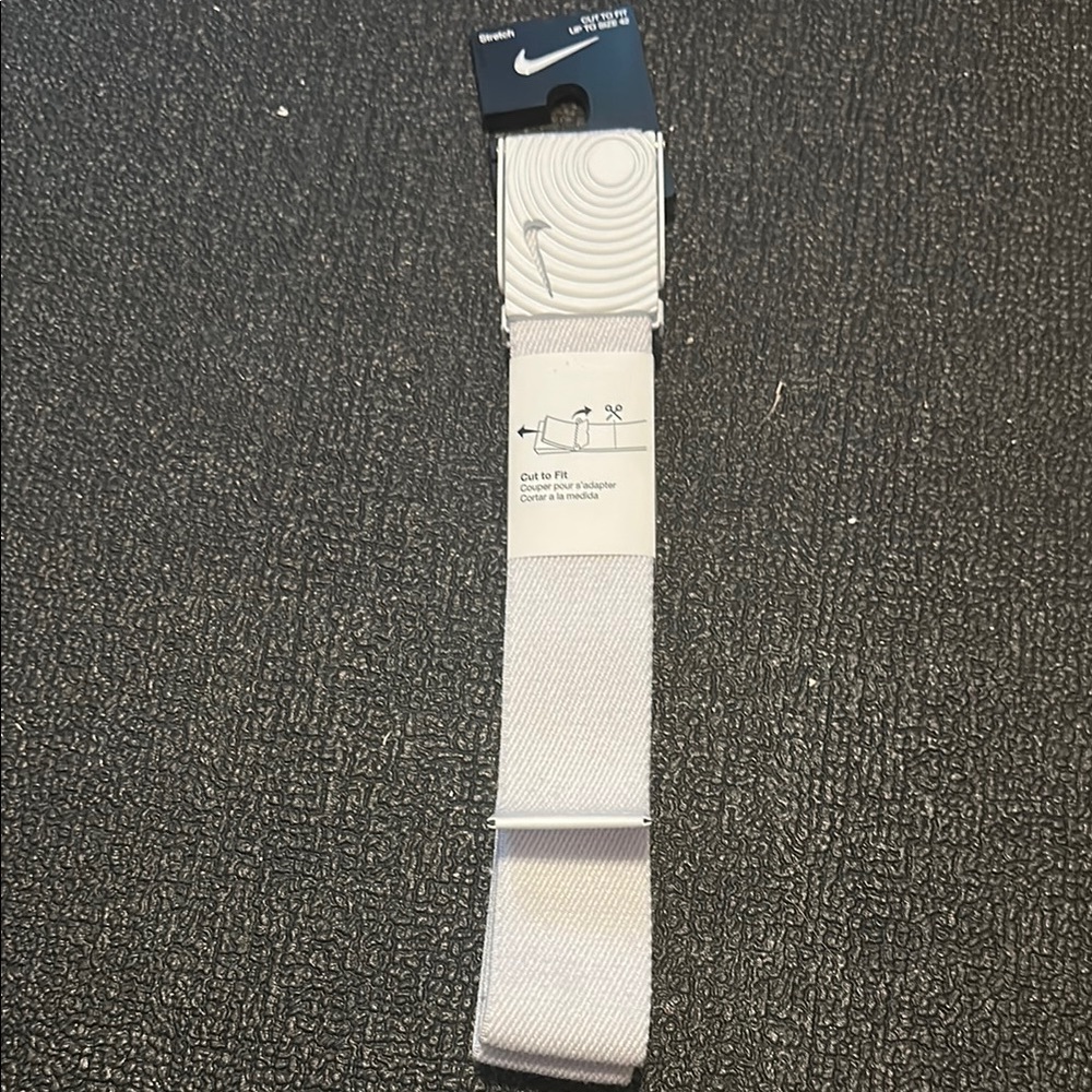 Nike Cream Adjustable Belt
